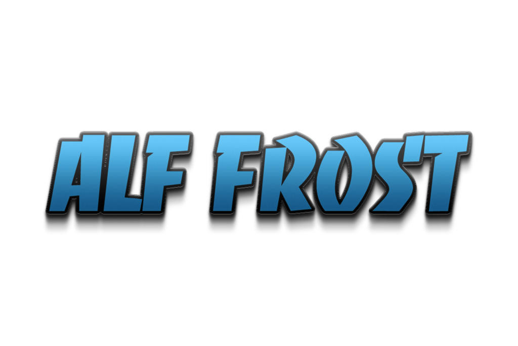 ALF FROST name logo