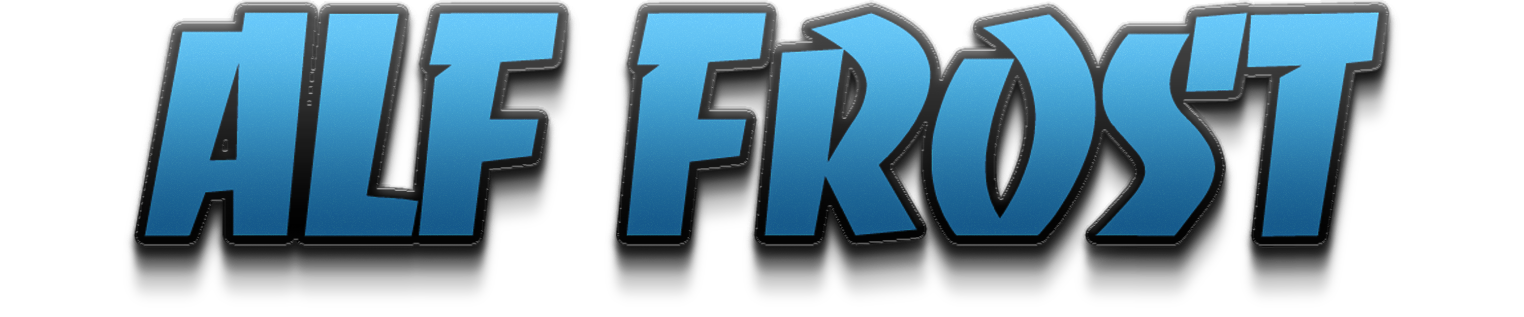 ALF FROST name logo
