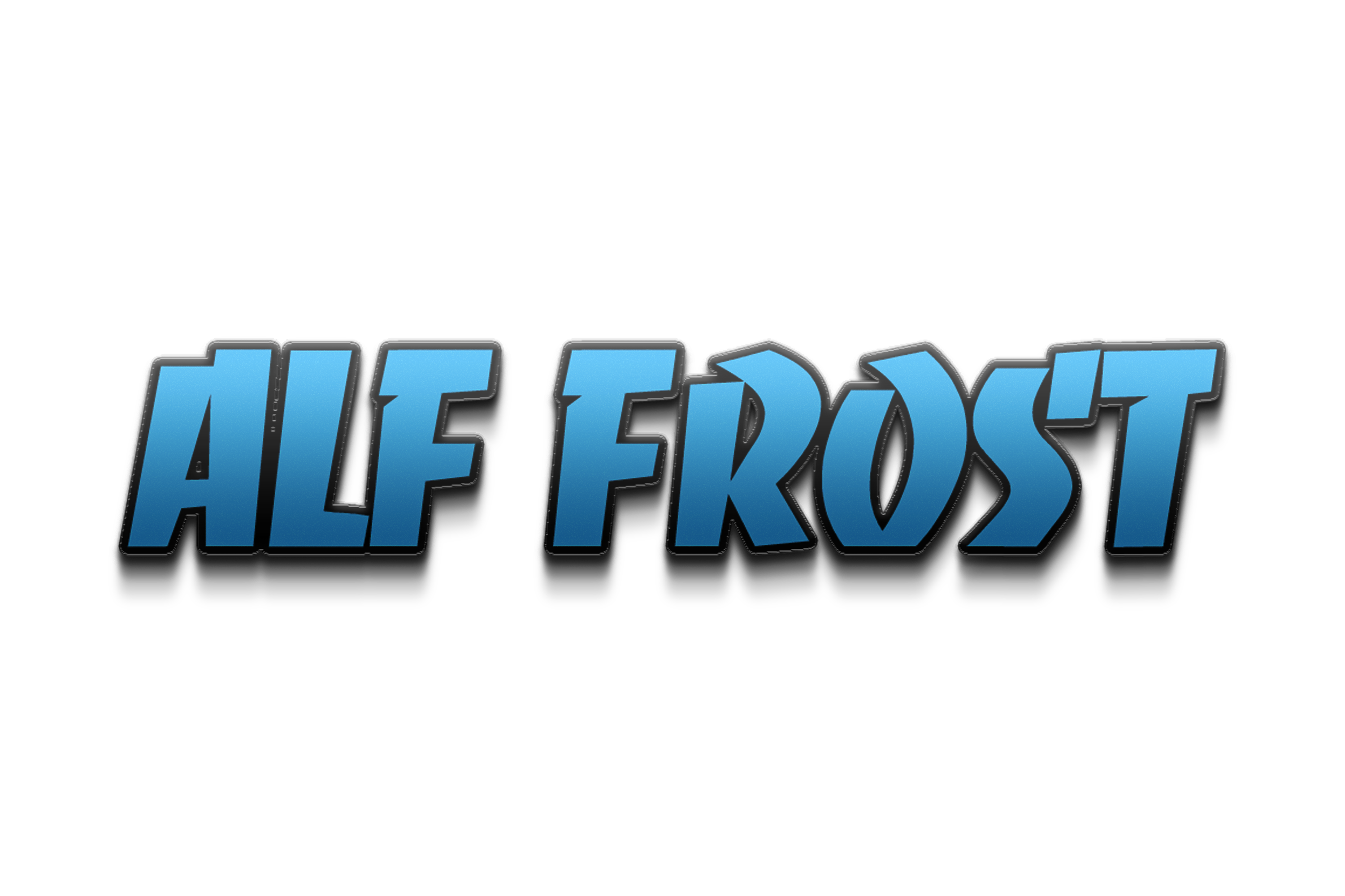 ALF FROST name logo