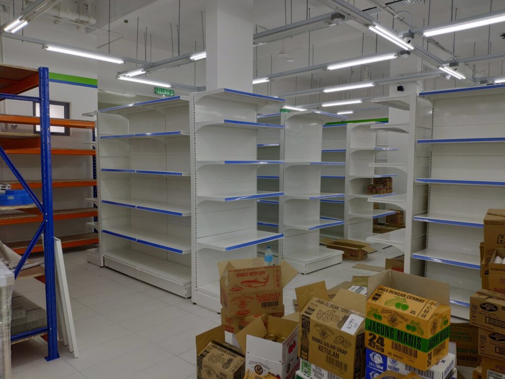 Product Display Gondola Rack